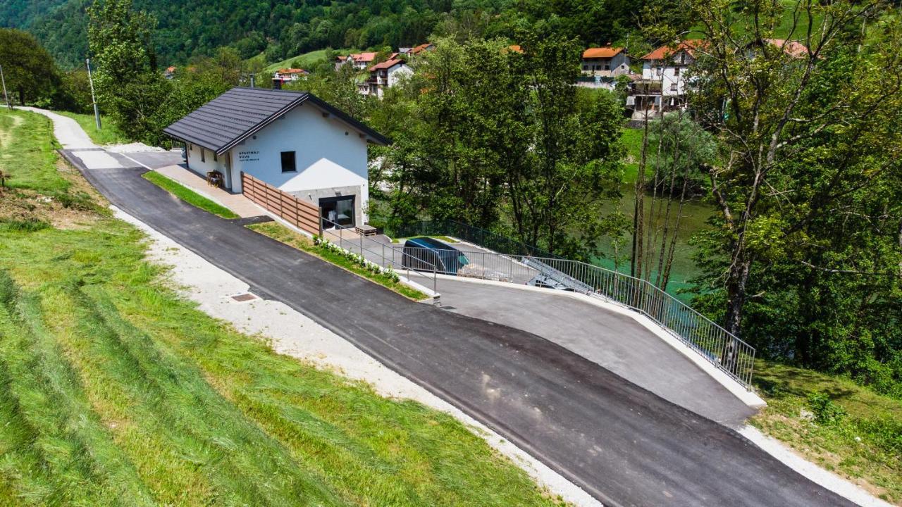 Apartmaji Silva Slap ob Idrijci Bagian luar foto